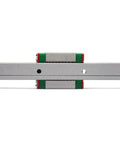 Front view of Beefy 200mm MGN15 Linear Rail Guide With MGN15C Carriage Block For DLP UV 3D Printer And CNC Machine