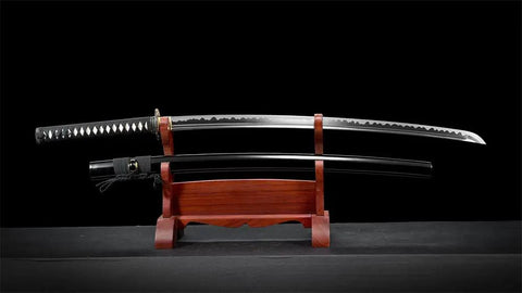 40 Inch Japanese Iaito For Training With Dull Blade Handmade Full Tang Practice Sword Includes Free Sword Bag And Spare Mekugies Durable Katana