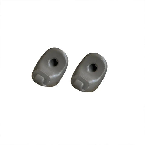 Chevy Sun Visor Clip Holder Gray Two Pack Durable Clip Fits Silverado Sierra Tahoe Yukon Suburban 1999 2006 Fast Easy Install