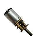 Two Pack N20 Micro Gearbox Motor 12V D Shaft Mini Motor Reducer 12mm Gearbox 15 RPM to 4000 RPM high torque for robotics RC projects