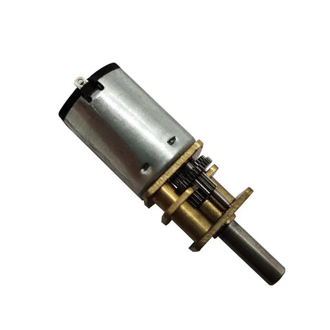 Two Pack N20 Micro Gearbox Motor 12V D Shaft Mini Motor Reducer 12mm Gearbox 15 RPM to 4000 RPM high torque for robotics RC projects