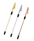 Three Piece Bracelet Helper Tool Set For Easy Necklace And Watch Clasps Zippers And Craft Adjustments In Gold Silver And Rose Gold Finishes Handy At Home Jewelry Fix Kit