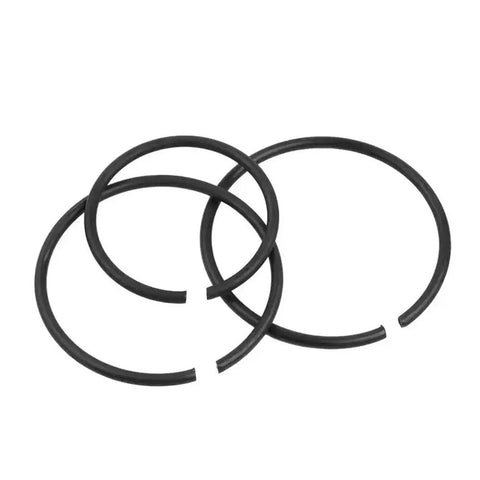 Top Grade 1-50 Pcs M95 Round Wire Snap Rings In Tough 70 Manganese Steel With Black Finish For Shaft Retaining And Hardware DIY Fixins That Get Job Done Fast, three black snap rings.