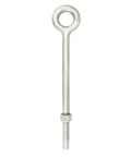 Heavy Duty Galvanized Eye Bolts With Nuts 3/4 Inch By 12 Inch Forged Steel 2 Pack For Rigging And Lifting Straight Line Pulls Only