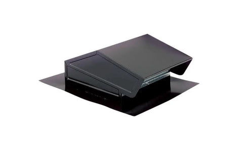 Heavy Duty Steel Roof Cap For 3.25 By 10 Inch Ducts And Up To 8 Inch Round Ducts For Range Hoods LoSone Fans And Bath Ventilation Fans