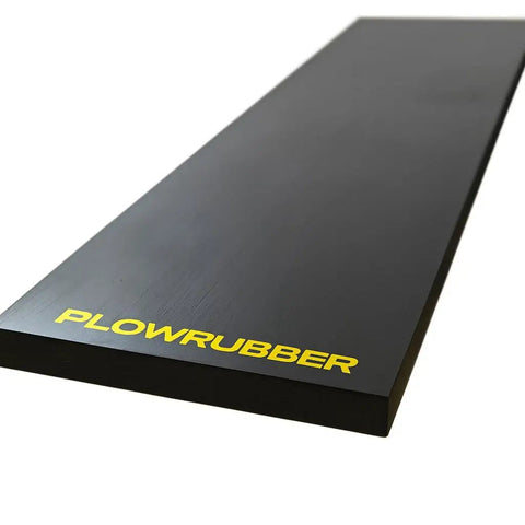 Heavy Duty Poly Snow Plow Cutting Edge 3/4 Inch Thick, 3 Inch Wide, 60 Inch Long, Driveway Safe for Snow Blowers and ATVs