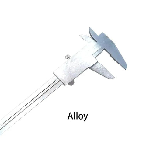 YMGSCC Alloy Scale 150MM Vernier Caliper, detailed view of the alloy jaws for precise measurements.