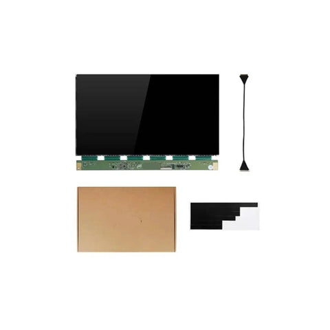 Heavy Duty LCD Curing Screen Frame Kit For Resin 3D Printers Precision Replacement Mounting Assembly For Sonic Mega 8K S And 8K V2 Systems components including display and bracket.