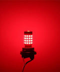 Red 3156 3157 LED Turn Signal Bulbs For T25 Set Of 2 Hella Bright Back Up Reverse Brake Tail Lights With 39 2835 SMD Chips