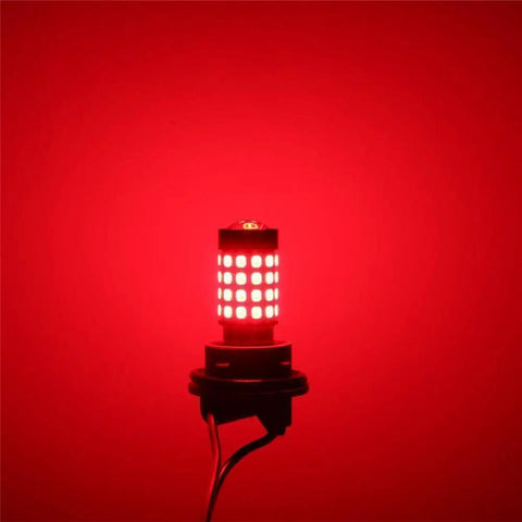 Red 3156 3157 LED Turn Signal Bulbs For T25 Set Of 2 Hella Bright Back Up Reverse Brake Tail Lights With 39 2835 SMD Chips