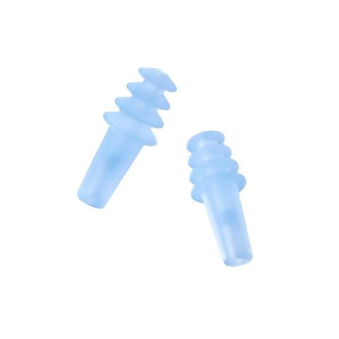 Airplane Ear Plugs For Pressure Relief And Flight Comfort, Stops Ear Pain And Ear Popping On Takeoff And Landing, Soft Silicone, two shown
