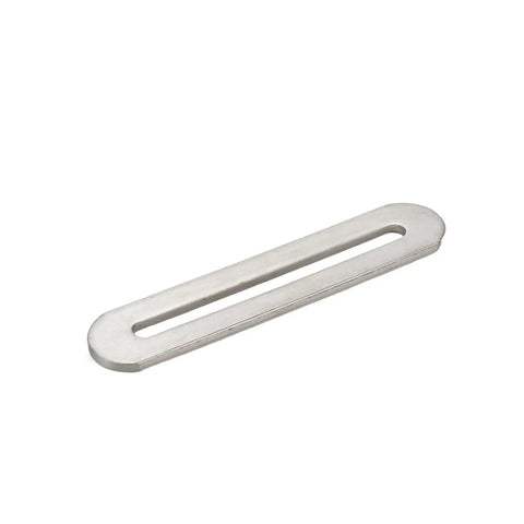 Built Tough Stainless Steel Flat Mending Plates Adjustable Support Brackets Rust Proof, 3.5 inch, for secure furniture repairs.