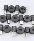 Various sizes of heavy duty oval hole punch dies for CH-70 hydraulic punching machine, metal fabrication, DIY projects, shown on white background.