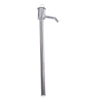 Heavy Duty 60CM Stainless Steel Manual Oil Pump For Fluid Transfer, Rustproof Hand Operated Water Suction Device with long tube.
