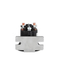 Heavy Duty Electric Stacker Forklift Tail Plate Switch Relay And Control Board For Oil Pump With 24V Power Input, featuring a black control relay.