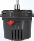 Plug-and-Play Direct Replacement Motor For ARD And ZD Zone Dampers 24V Actuator For M847D1004 Easy Swap, black casing, side view