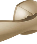 Stryke Universal Toilet Tank Lever in Champagne Bronze, zinc die cast, corrosion resistant, modern gold tone, fits most toilets.