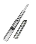 Beefy Full Extension Drawer Slides for Tool Boxes, Heavy Duty Side Mount Runners, 400 Lb Capacity, Steel Construction