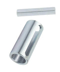 Engine Pulley Crankshaft Sleeve Adapter Three Quarter To One Inch Shaft 304 Stainless Steel Step Key Pulley Adapter For Automotive Projects Durable Rustproof Upgrade, shown with step key.