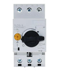 Real Deal Motor Circuit Breaker With Heavy Duty Overload Protection Easy Install Industrial Safety Switch front view, compact and durable design.