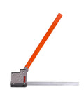 Hand Operated Bench Rail Cutter Heavy Duty Tool For Electricians with orange lever and metal base