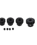 Hardened Steel Pinion Gear Set For RC Cars 13T 14T 15T 16T For 5mm Motor Shaft Works With Steel Spur Gears Set Of 4