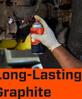 Mechanic using Penetrant Penephite With Graphite High Temperature Lubricant Spray For Seized Parts And Machinery, 13 Oz aerosol