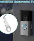 2 Pack Doorbell Key Replacement Tools For All New Video Battery Doorbell 2024 Release With doorbell installed