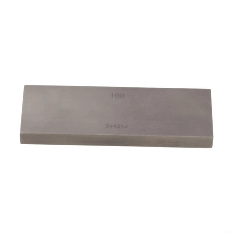 Pro Grade High Steel Gauge Block Set For Precise Measurements, 64 Hardness, 0.5-100mm Range, Ideal For Workshop Calibration And Inspection, Durable Metrology Tool For Hobbyists And Pros. 100mm steel gauge block