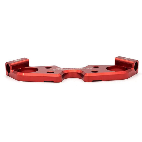 CNC Machined Aluminum Lowering Triple Tree Front End Upper Top Clamp For Hayabusa GSXR1300 1999-2020 Red Finish Dope Fit
