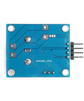The Real Deal Hall Current Sensor Detector Board delivering 35A precision, showing circuit traces and connectors on blue PCB.
