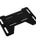 Heavy Duty Adjustable Mini Bike Mounting Plate Adapter Bracket For GX240 GX270 GX390 And Predator 420cc Engines Fits DB30 Through Big Block 8 13HP OHV Mini Bikes Black, black billet aluminum mount plate