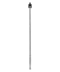 Half Inch Drive 24 Inch Breaker Bar With Pivoting Head And Internal Spring Tension Built From AISI 4140 Steel for heavy-duty tasks
