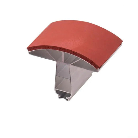 Fast Heating Cap Press Pad Element For Hat Heat Press Machine 5.5 By 3 In Aluminum Iron Silicone 110V curved design