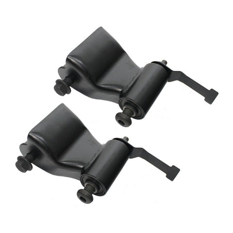 Pair of rear leaf spring shackle kit for Ram 1500 2500 3500 trucks fits 2007 to 2009 Ram 1500, 2003 to 2010 Ram 2500 and 3500
