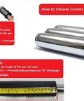 Measurement guide for Tall Gas Lift Cylinder Replacement For Drafting Chairs And Bar Stools Heavy Duty Hydraulic Pneumatic Piston