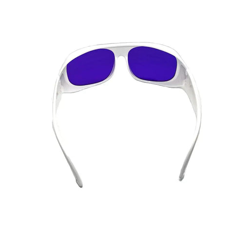 Heavy Duty Yellow Laser Safety Glasses Serving Straight Up Tough Eye Armor For 560 To 600nm Wavelengths With OD 6 Plus Coverage built rock solid.