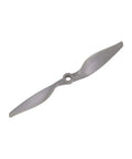 RC Airplane Propeller 7x5 Two Blade Nylon Gray 2 Pack With Adapter Rings CW Rotation Lightweight Durable 8mm Thick Fits 7mm Or 9mm Hub Easy Swap For Higher Output And Longer Life