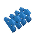 4 Pack Universal Screen Fastening Clamp, Durable Plastic Clamps Clip Tool For Mobile Phones And Tablets shown in blue side view