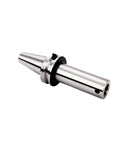 Pro Grade Cnc Rough Boring Collet With Bt50 Fitment shown from the side view, made of stainless steel for heavy milling.