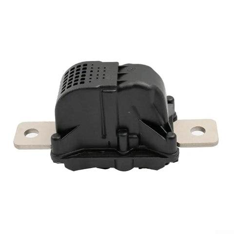 Tesla High Voltage Battery Disconnect Pyro Fuse for Model 3 and Model Y 2017-2022 Direct Replacement, side view with mounting tab.