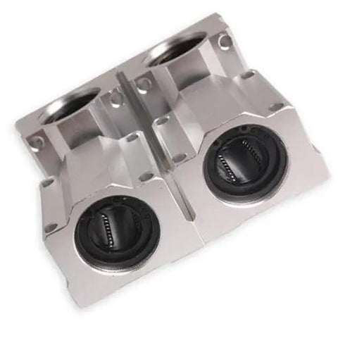 4 Pack SC20UU 20mm Aluminum Linear Motion Ball Bearing Slides Bushing For CNC Machines And DIY Projects, dual mount view