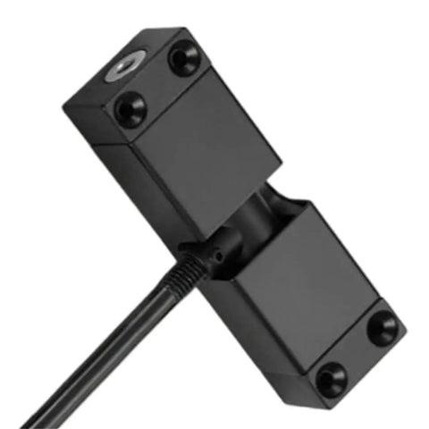Close-up of Beefy Stainless Steel Hydraulic Door Closer With Adjustable Speed For Left Or Right Swing Doors Includes Complete Installation Kit Fixings And