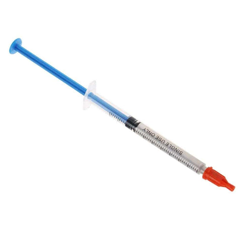 Syringe containing Conductive Silver Paste For Electronics Repair And Soldering High Conductivity DIY Friendly Adhesive Paint For PCBs
