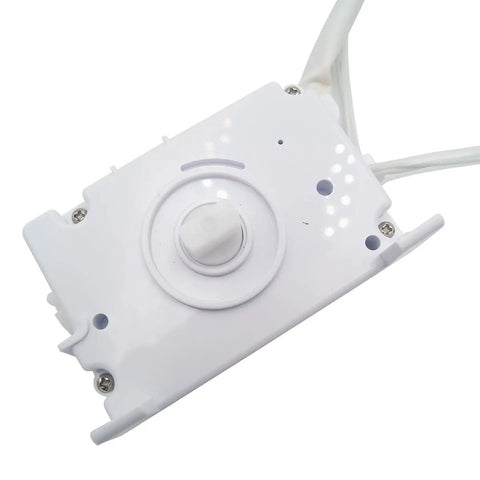 Ice Maker Module Replacement For Refrigerator DA59-00294A And DA59-00294B, 8 pin connector, top view, white housing