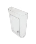 Transparent plastic reservoir for Water Tank Replacement And Cover Kit For Capsule Coffee Makers F111 EN500, side view