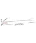 28 Inch Long Handle Grabber Reacher Tool for Seniors and Pregnant Women with Nonslip Grip, One Handed Operation, Lightweight Plastic and Stainless Steel Litter Picker for Easy Cleanup and Daily Independence, 70cm size shown