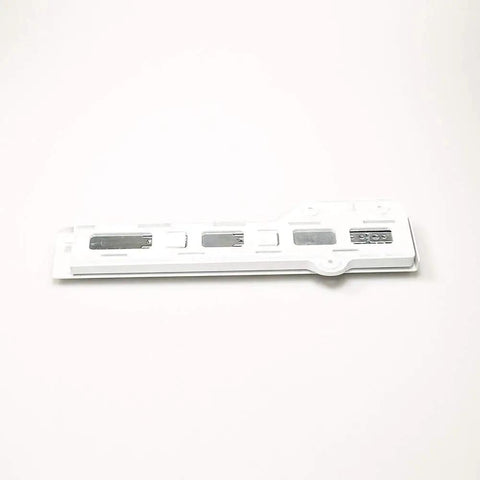 Refrigerator Drawer Slide Rail Replacement 4975JJ2028D OEM Part, white glide track for smooth fridge drawer operation.