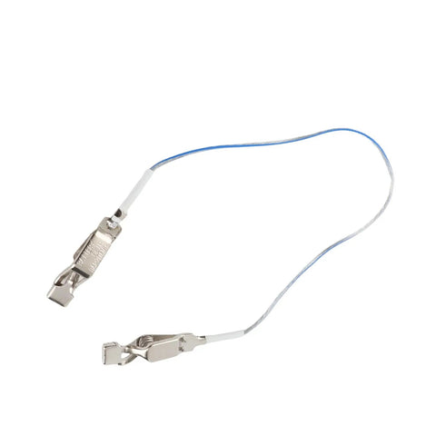 Stainless Steel Fencing Head Wire Clamp For Foil And Saber Equipment With Conductive Wire Design And Precise Connection Stable Hold