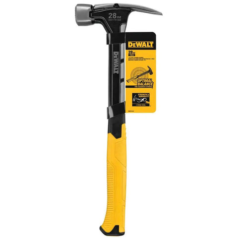 28 Oz One Piece Steel Hammer For Heavy Duty Framing And Demolition Built Tough Durable Drop Weight Tool With Balanced Head And Comfortable Grip Pro Grade Construction Hammer For Builders And Contractors